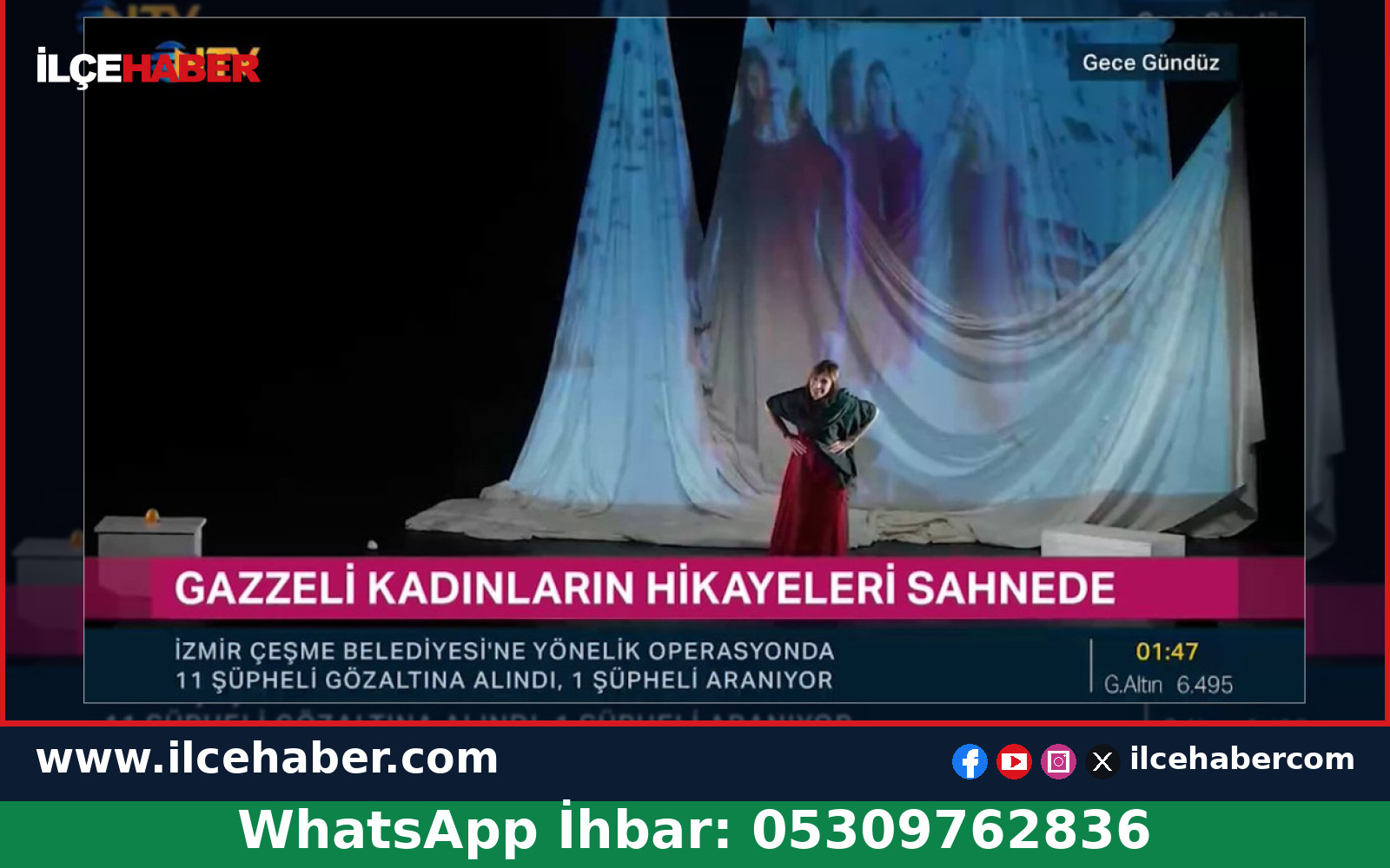 Filistin’in ‘Derin Sesler’ Oyunu Maltepe’de Sahnelendi