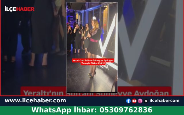 Sümeyye Aydoğan’dan Tarzı ve Takılarıyla Dikkat Çeken Katılım