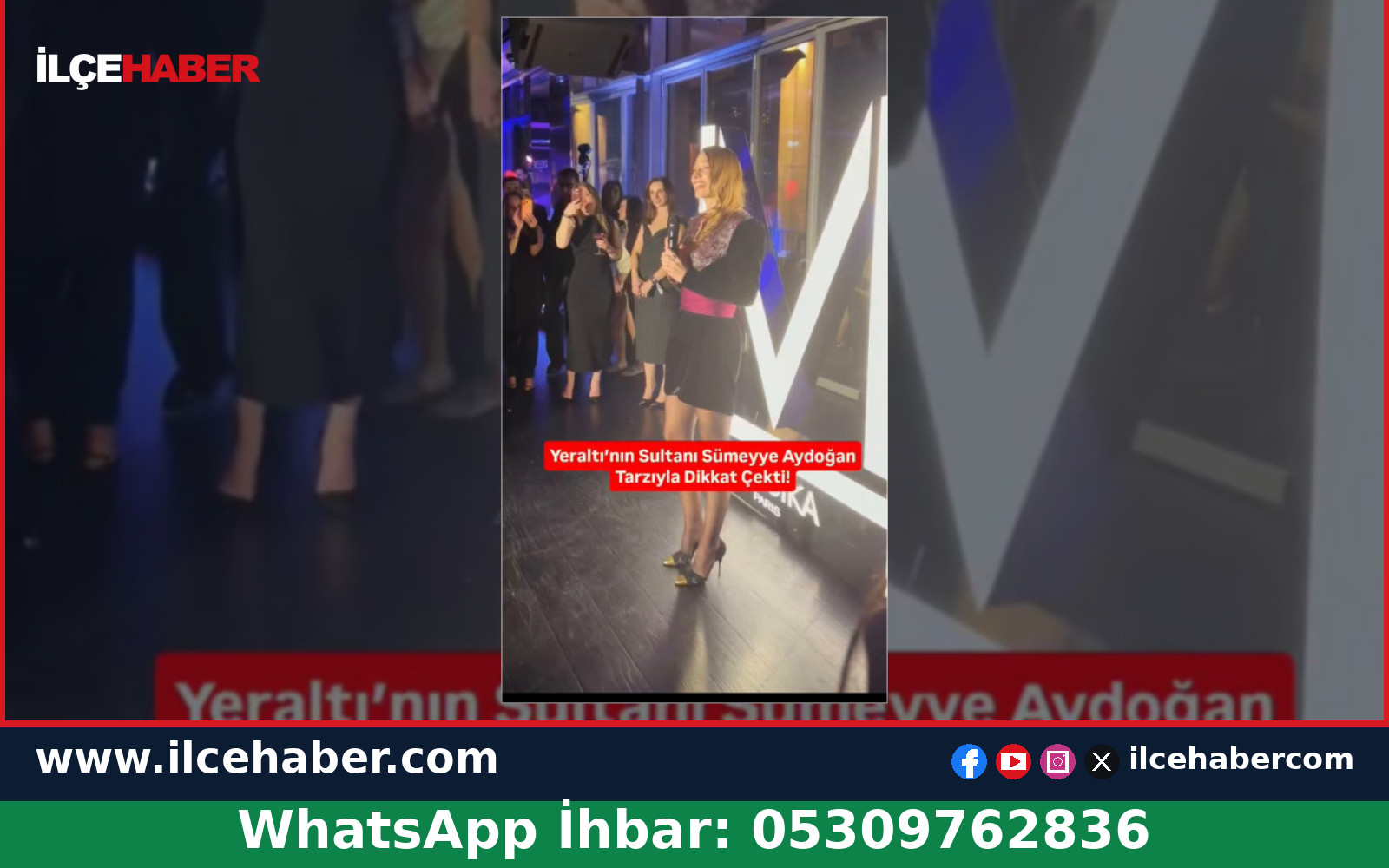 Sümeyye Aydoğan’dan Tarzı ve Takılarıyla Dikkat Çeken Katılım
