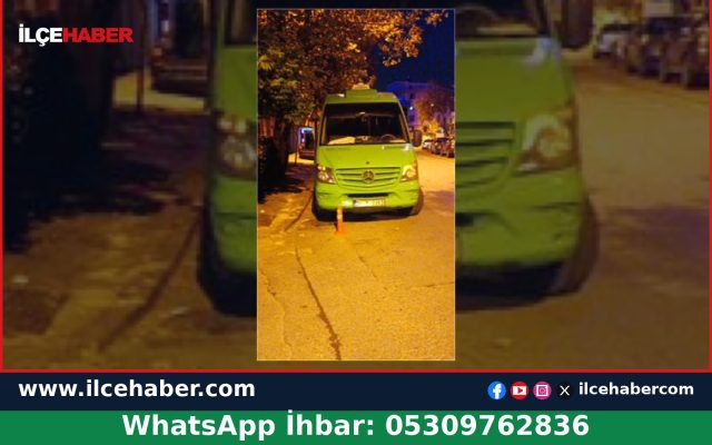 Üsküdar Ferah Caddesi’nde Dubalar Ezilerek Yol Kenarına Bırakıldı