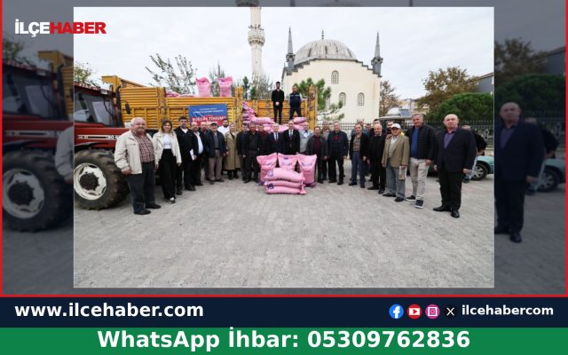 Silivri’de Çiftçilere Ücretsiz Buğday Tohumu Dağıtıldı