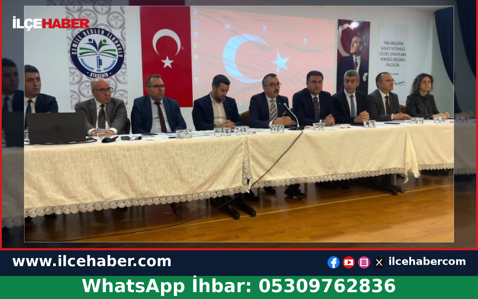 Ataşehir’de Okul Güvenliği ve Eğitim Toplantısı Gerçekleştirildi