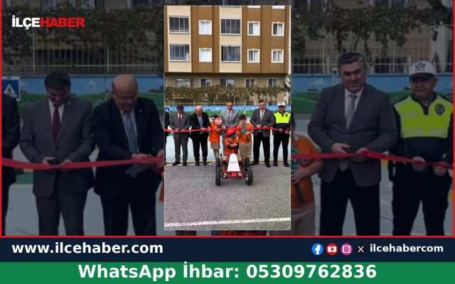 Sancaktepe’de Çocuklar İçin Trafik Eğitim Parkuru Açıldı