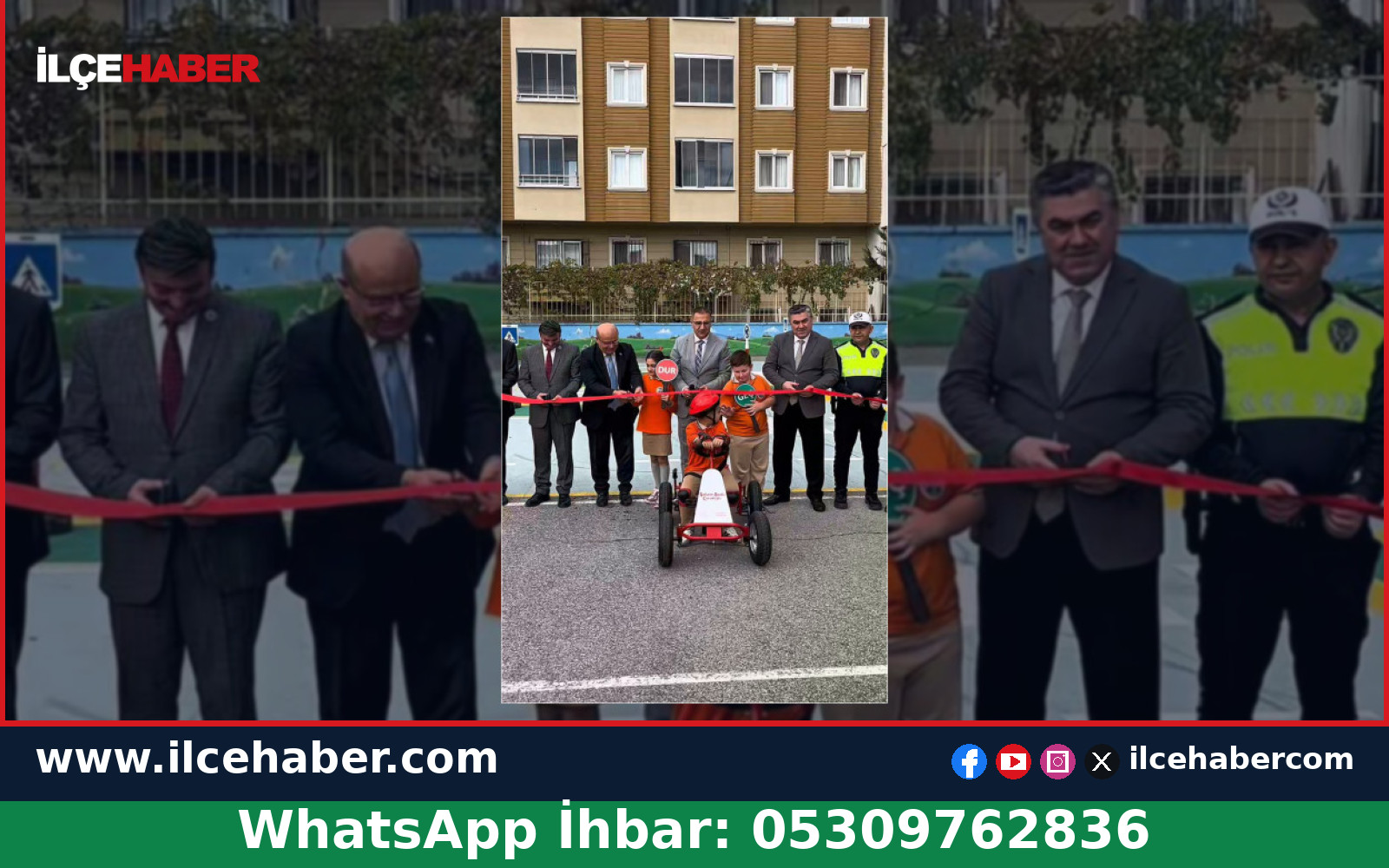 Sancaktepe’de Çocuklar İçin Trafik Eğitim Parkuru Açıldı
