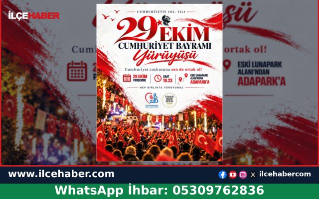 Bayrampaşa’da Cumhuriyet’in 103. Yılı İçin Yürüyüş Düzenlenecek