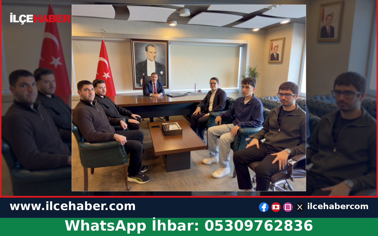 AK Parti Bakırköy Gençlik Kolları’ndan Kaymakam Karal’a Ziyaret