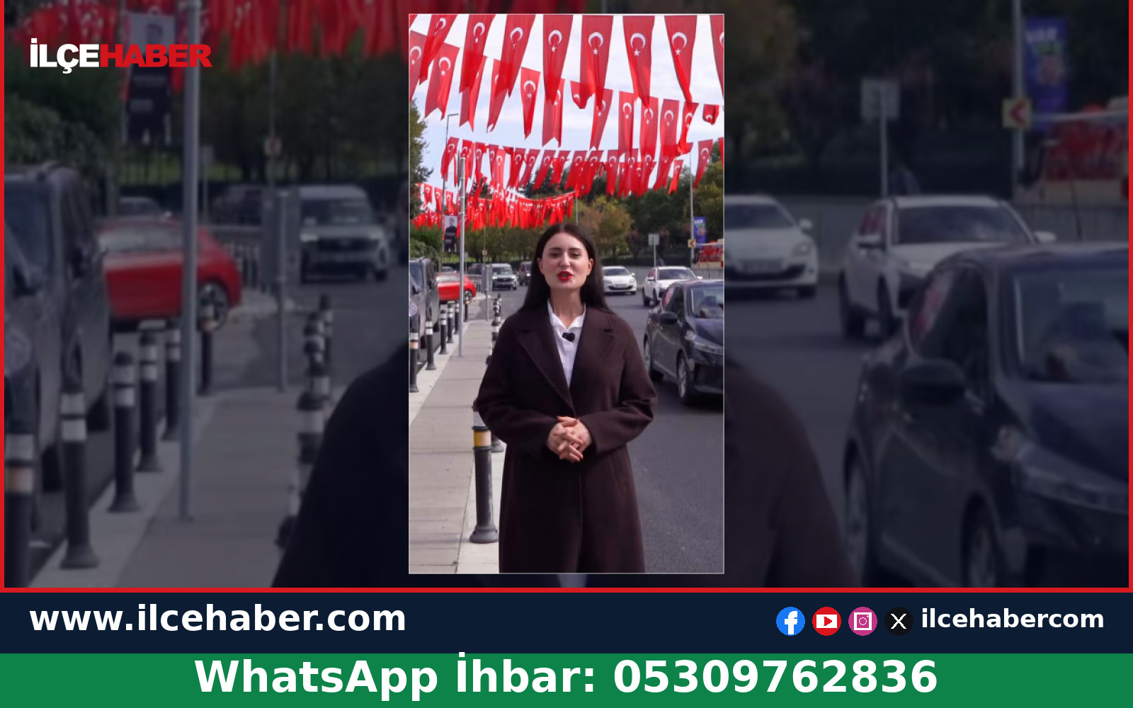 Küçükçekmece 29 Ekim İçin Kırmızı Beyaza Bürünüyor
