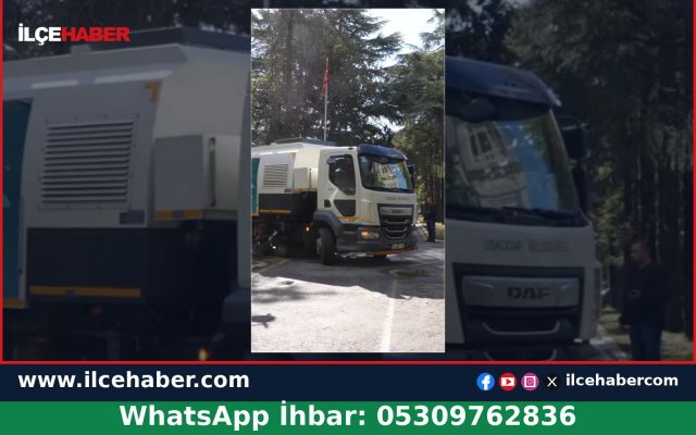 Üsküdar Belediyesi’nden hastane çevresi temizliği