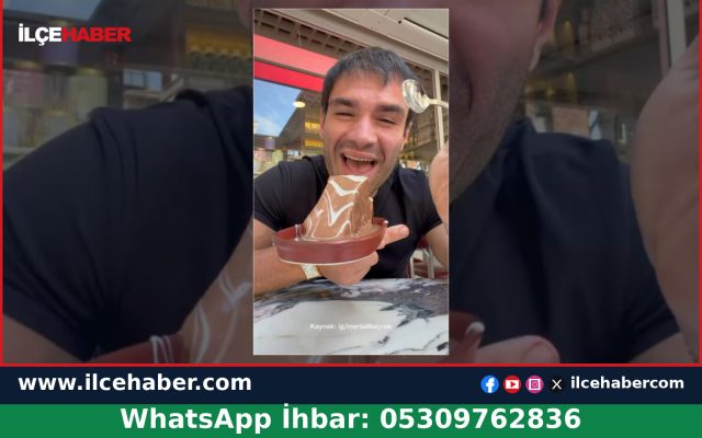 Mert Albayrak’tan 5.575 Liralık Tatlı Hesabı
