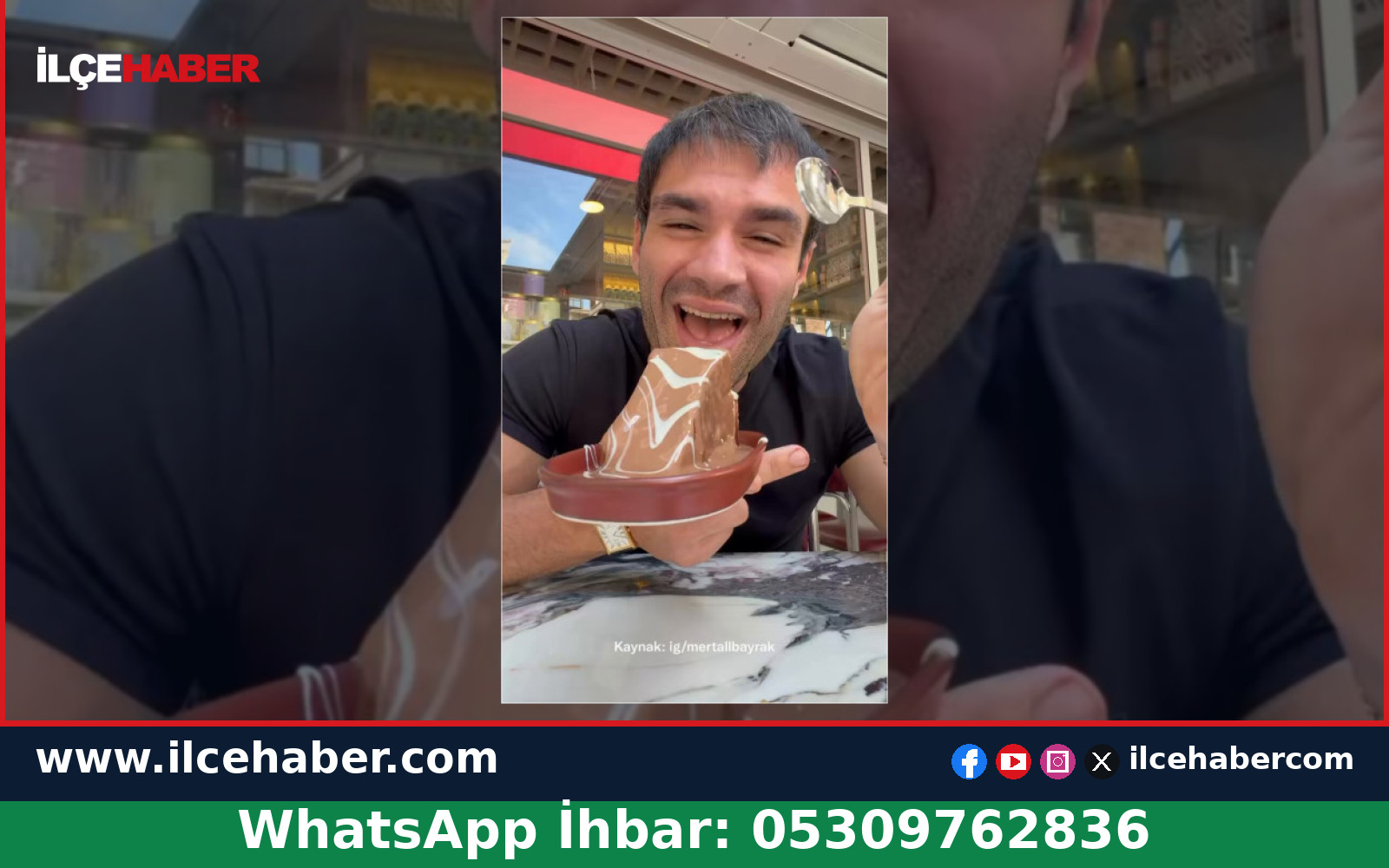 Mert Albayrak’tan 5.575 Liralık Tatlı Hesabı