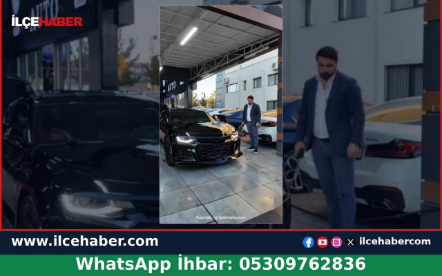 5,5 Milyon Liralık Camaro Galeride Satışa Çıktı