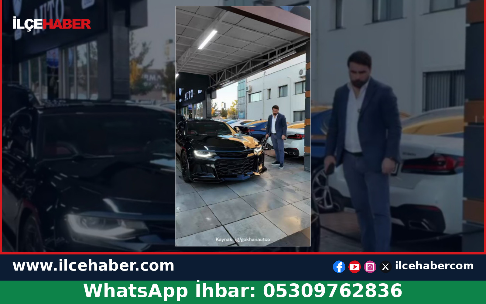 5,5 Milyon Liralık Camaro Galeride Satışa Çıktı