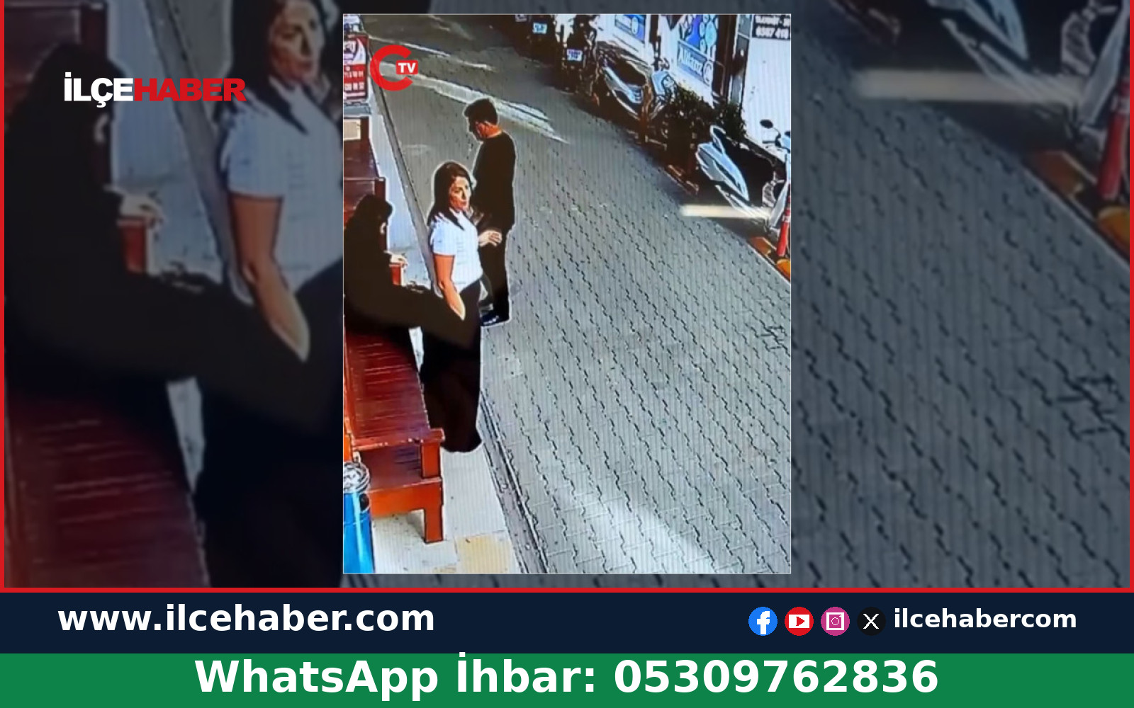 Mersin’de binadan kopan cam sokaktaki kadının yakınına düştü