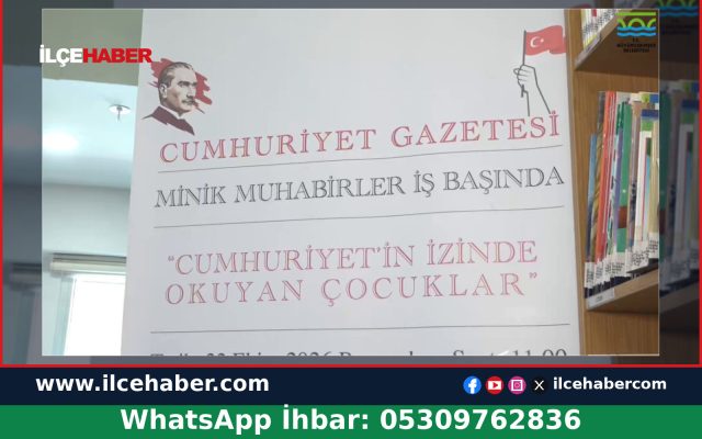 Büyükçekmece’de Minik Muhabirlerden Cumhuriyet Etkinliği