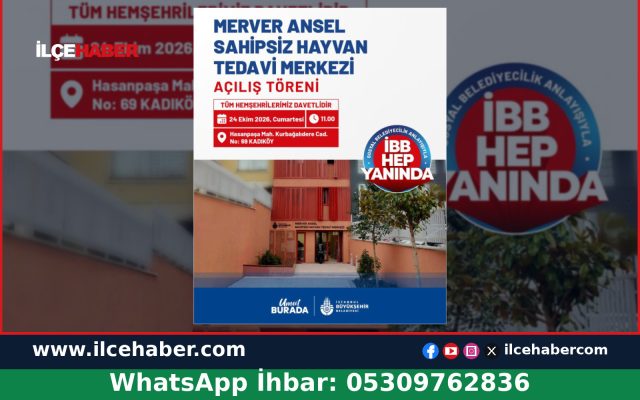 Kadıköy’de Merver Ansel Sahipsiz Hayvan Tedavi Merkezi Açılıyor