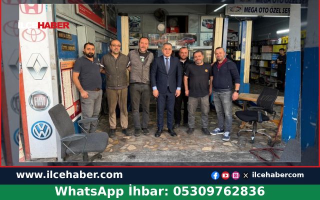 Küçükçekmece Kaymakamı Anteplioğlu Esnafı Ziyaret Etti