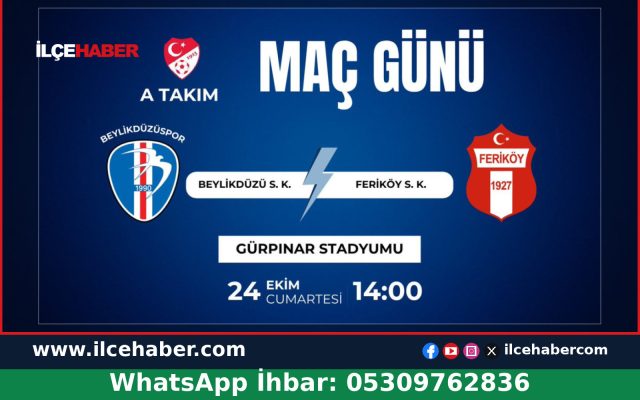 Beylikdüzüspor Feriköyü Gürpınarda Ağırlayacak