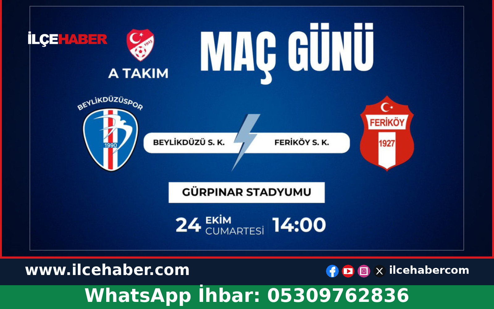Beylikdüzüspor Feriköyü Gürpınarda Ağırlayacak