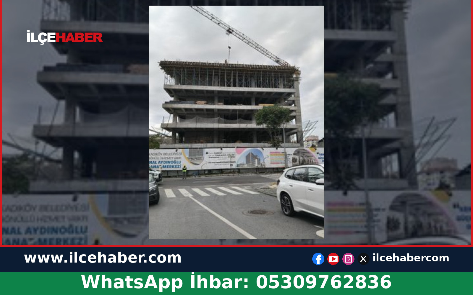 Kadıköy’de Sürdürülen İnşaat Çalışmaları Çevre Sakinlerini Rahatsız Etti