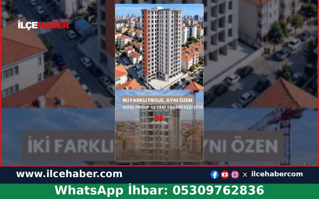Mare Grup’tan Özenle Planlanmış Yeni Konut Projeleri