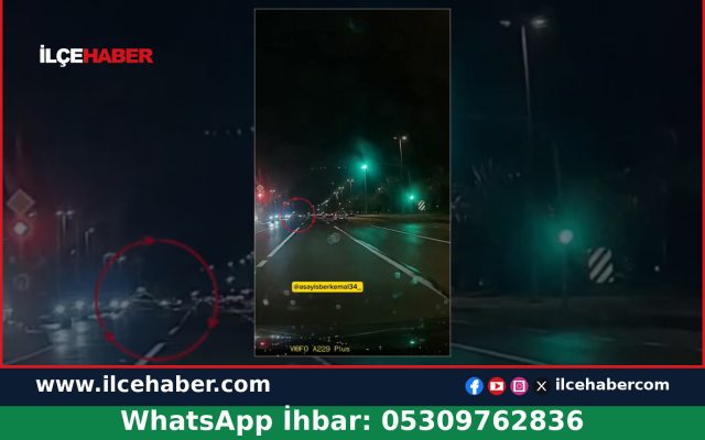 Pendik Sahil Yolunda Hatalı Dönüş ve Ayna Kırma Olayı
