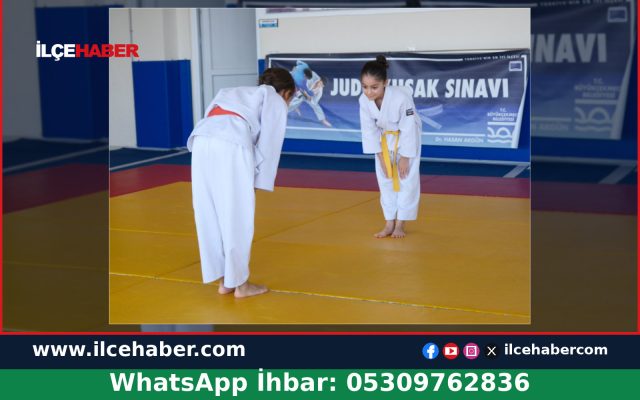 Büyükçekmece’de Judo Öğrencileri Kuşak Sınavında Ter Döktü
