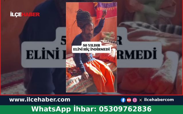 Hindistan’da 50 Yıldır Sağ Kolunu İndirmiyor