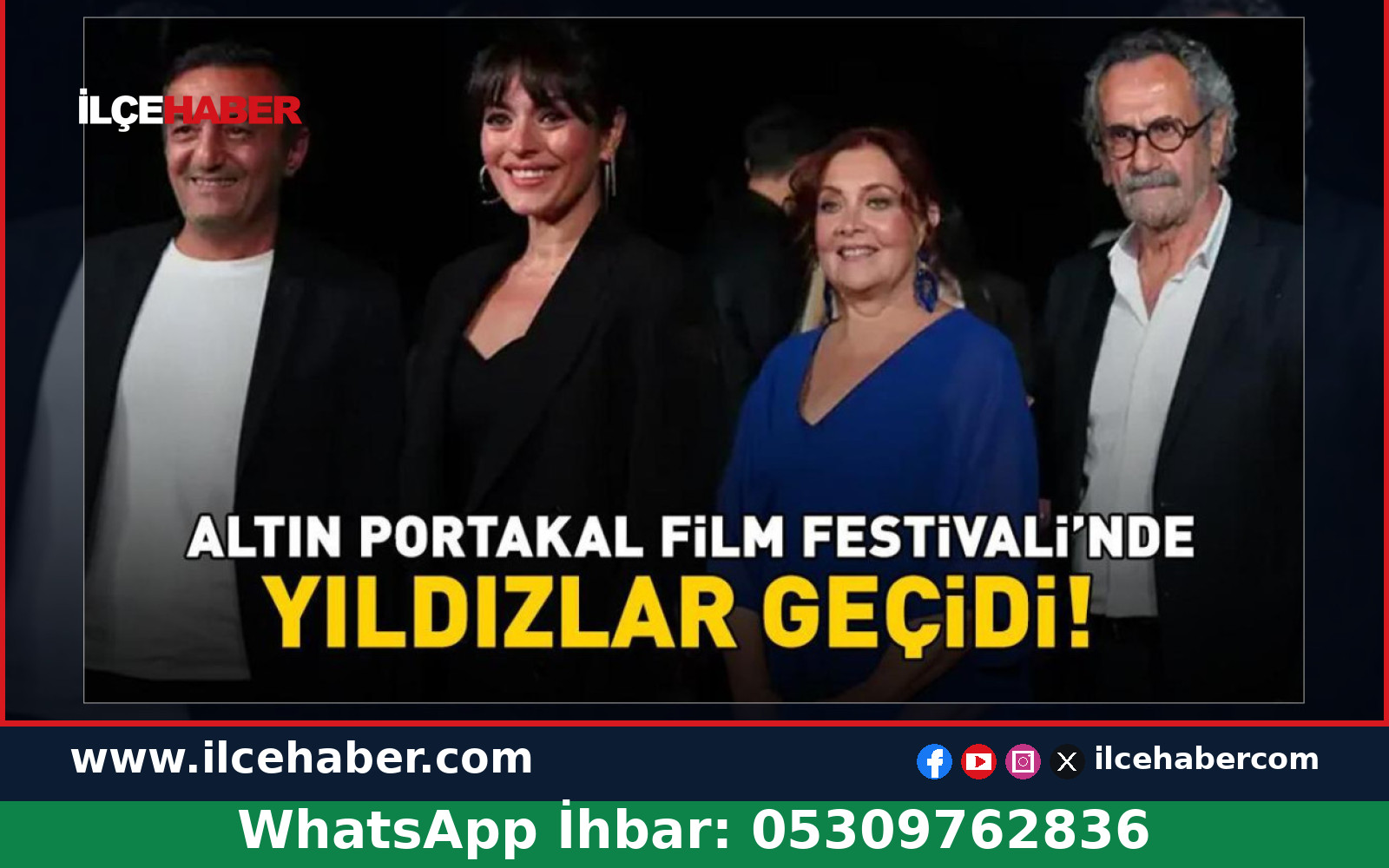Altın Portakal Film Festivali görkemli kortejle başladı