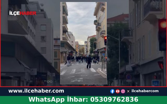 Fransa’nın Nice Kentinde Gruplar Karşı Karşıya Geldi