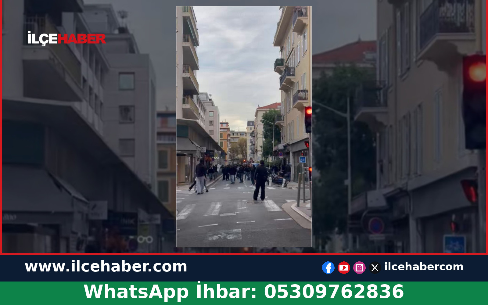 Fransa’nın Nice Kentinde Gruplar Karşı Karşıya Geldi