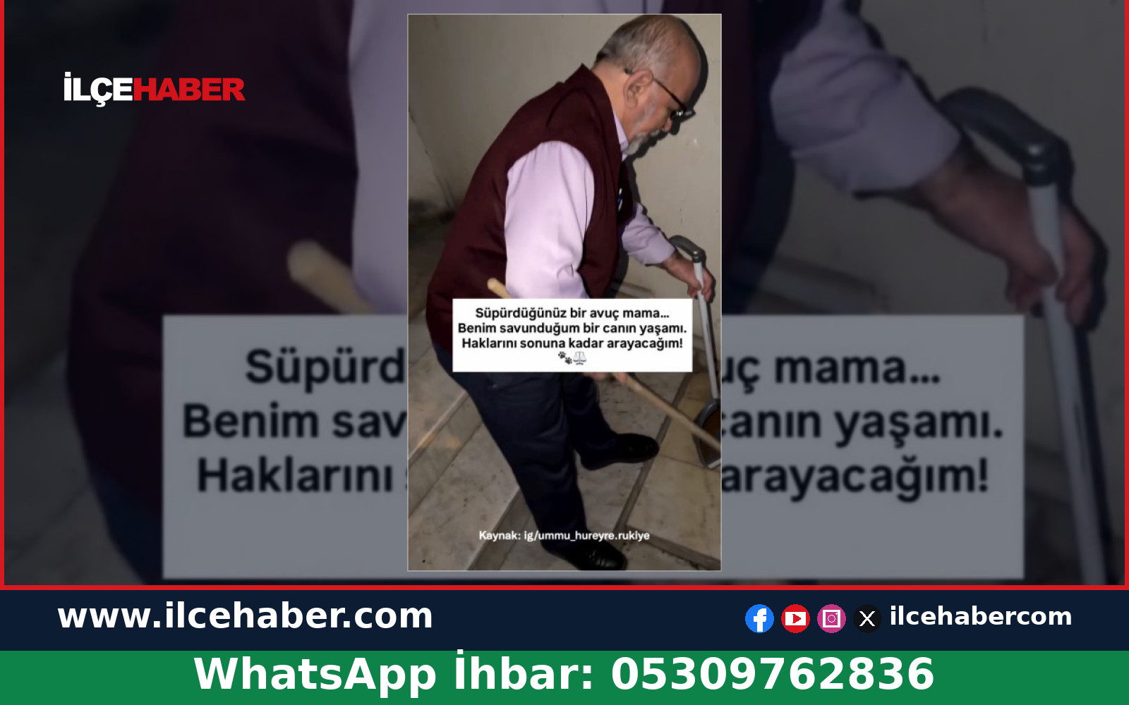 Bina Önünde Kedi Maması Tartışması Kamerada