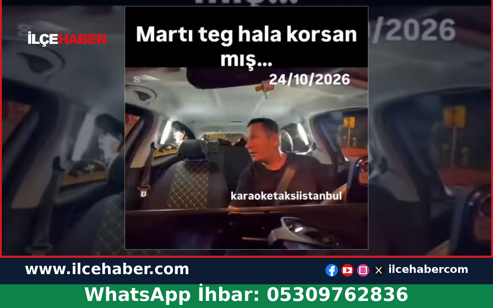 Taksici trafik polisine Martı’nın yasal durumunu sordu
