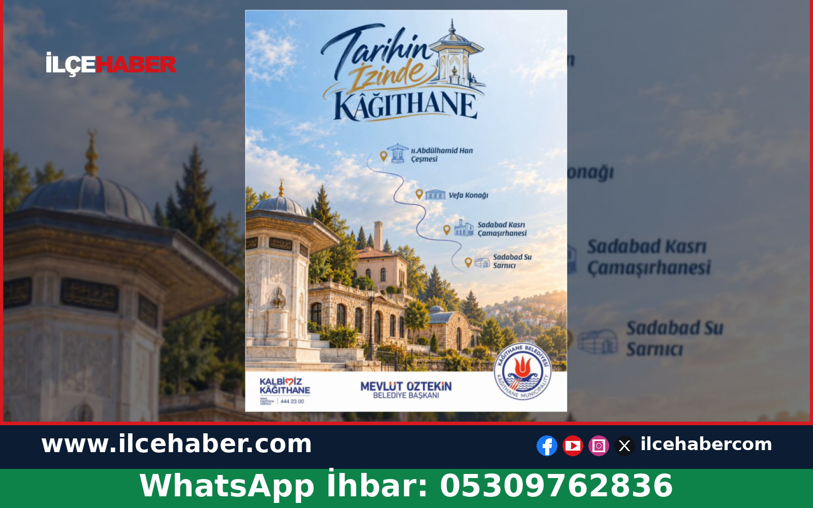 Kağıthane Belediyesi Tarihi Yapıları Restorasyonla Koruyor