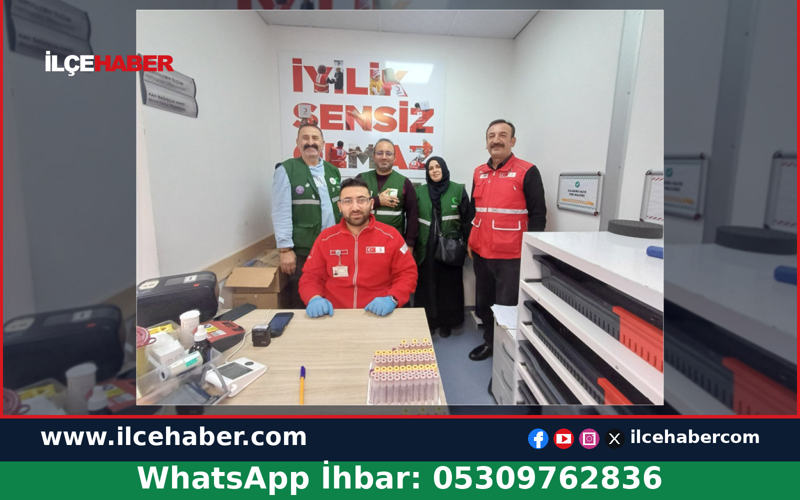 Yeşilay Çekmeköy’den Kızılay’a Kan Alma Birimi Ziyareti