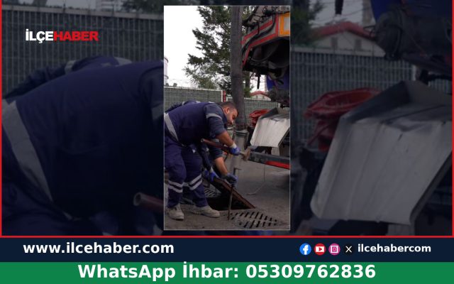 Küçükçekmece’de Yağışlara Karşı Mazgal Temizliği Sürüyor