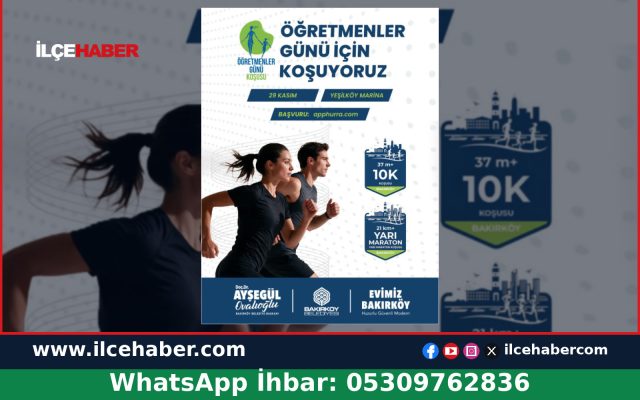 Bakırköy’de Öğretmenler Günü Koşusu Düzenlenecek