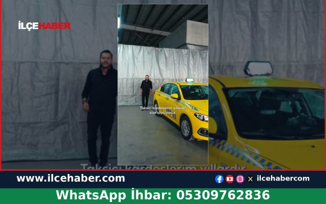 Oğuz Alper Öktem’den Taksicilere Çağrı: Taksisini Hediye Edecek