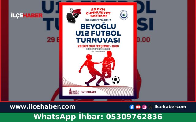 Beyoğlu’nda Cumhuriyet Bayramı Futbol Turnuvası Başlıyor