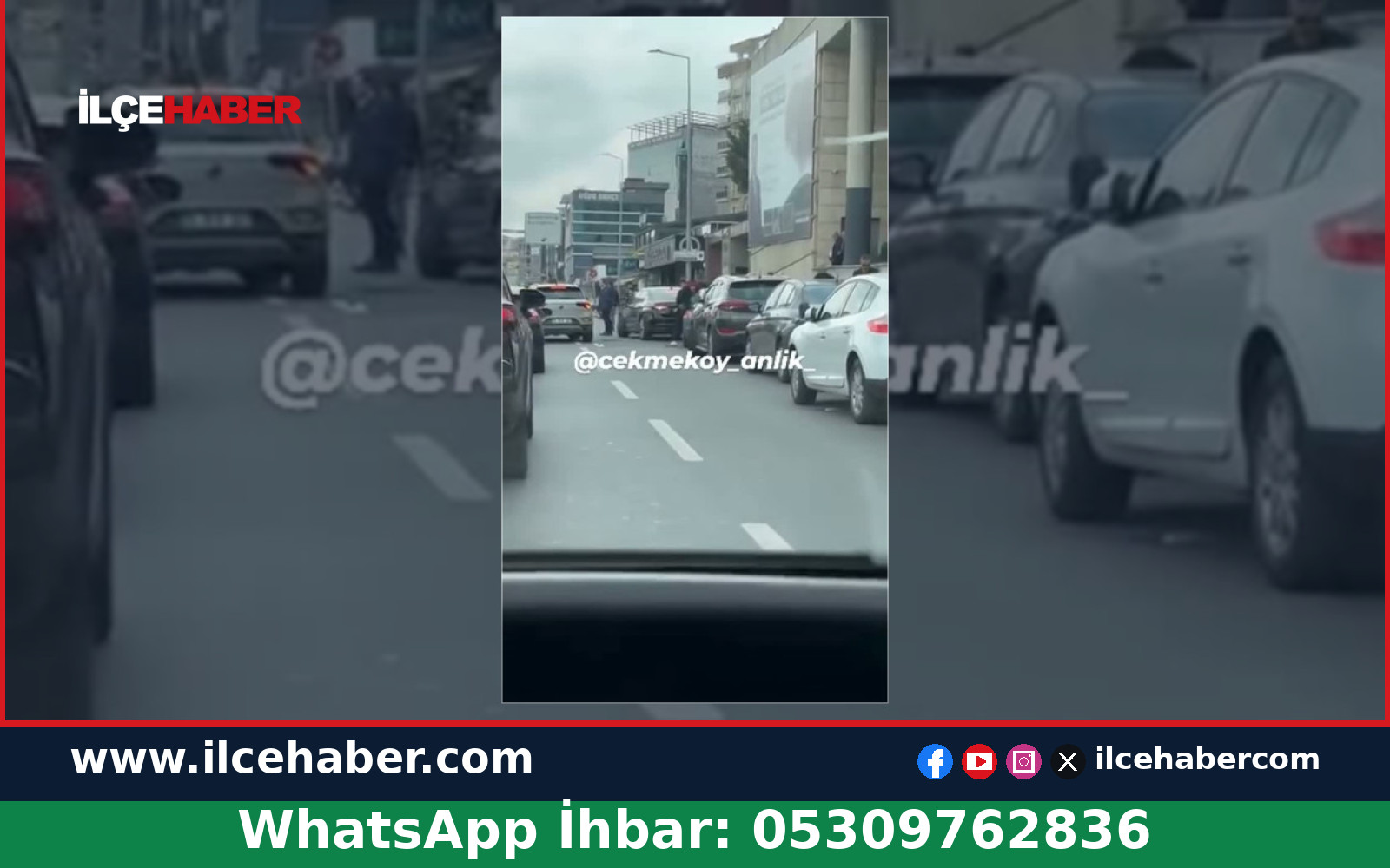 Çekmeköy Nikah Sarayı Önündeki Trafik Şikayeti