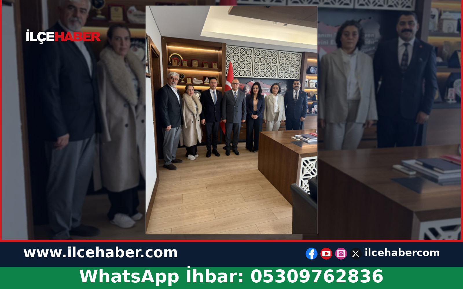 CHP Esenyurt İlçe Başkanlığından Kaymakamlığa Ziyaret