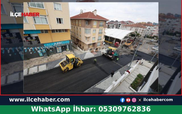 Çatalca Belediyesi’nden Ulaşımda Asfalt Mesaisi