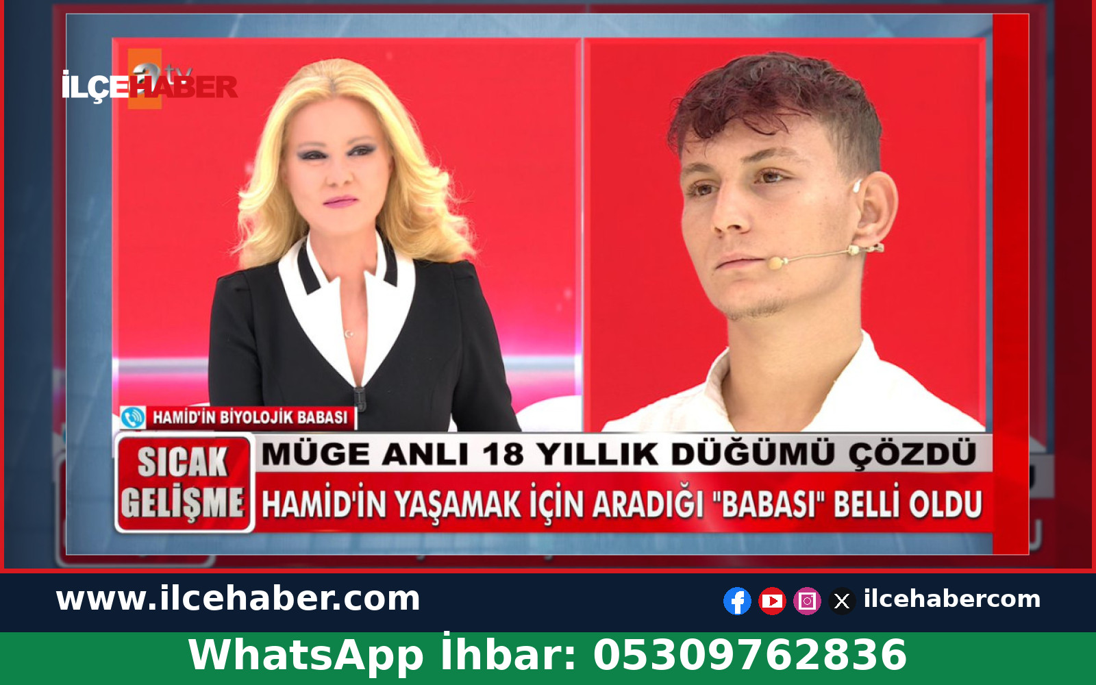 Müge Anlı’da babasını arayan Hamid’e müjdeli haber