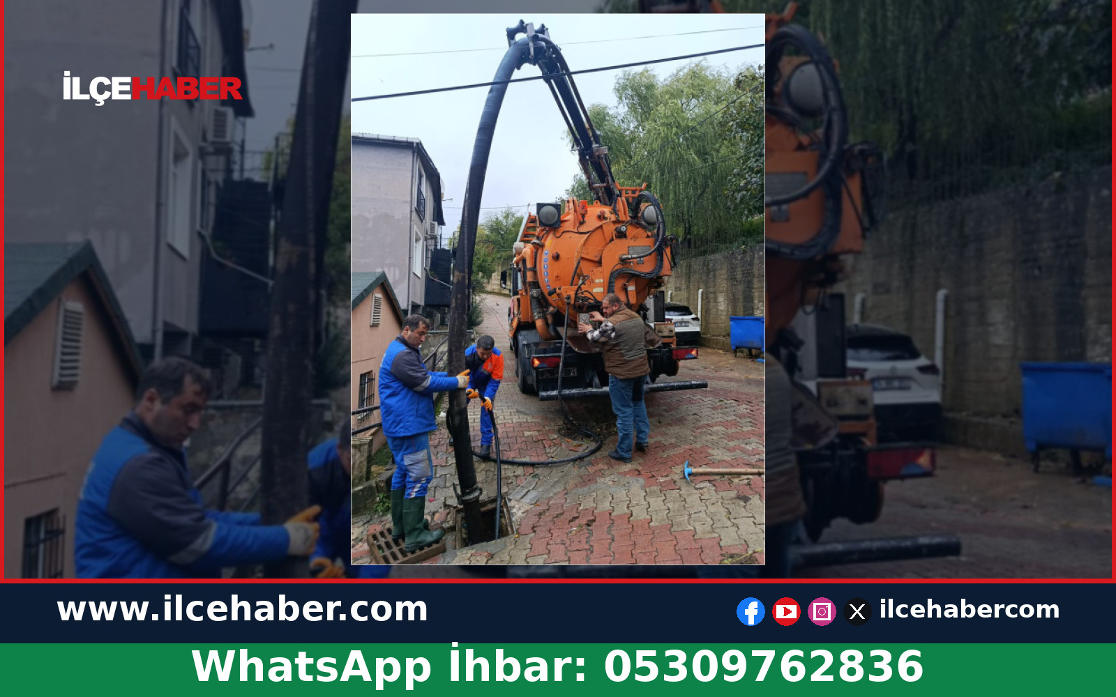 Üsküdar Belediyesi’nden Yağış ve İhbar Açıklaması