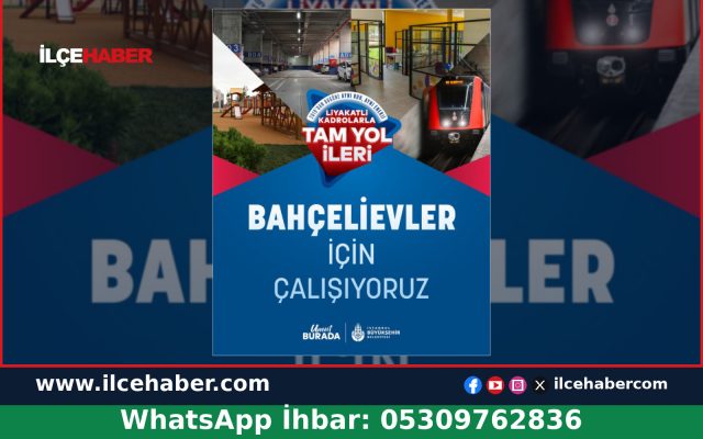 İBB’den Bahçelievler Açıklaması: Çalışmalar Sürüyor