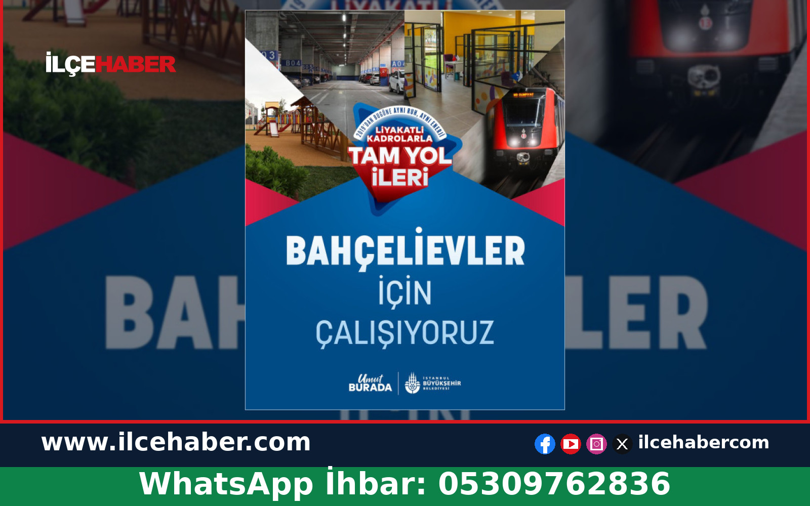 İBB’den Bahçelievler Açıklaması: Çalışmalar Sürüyor