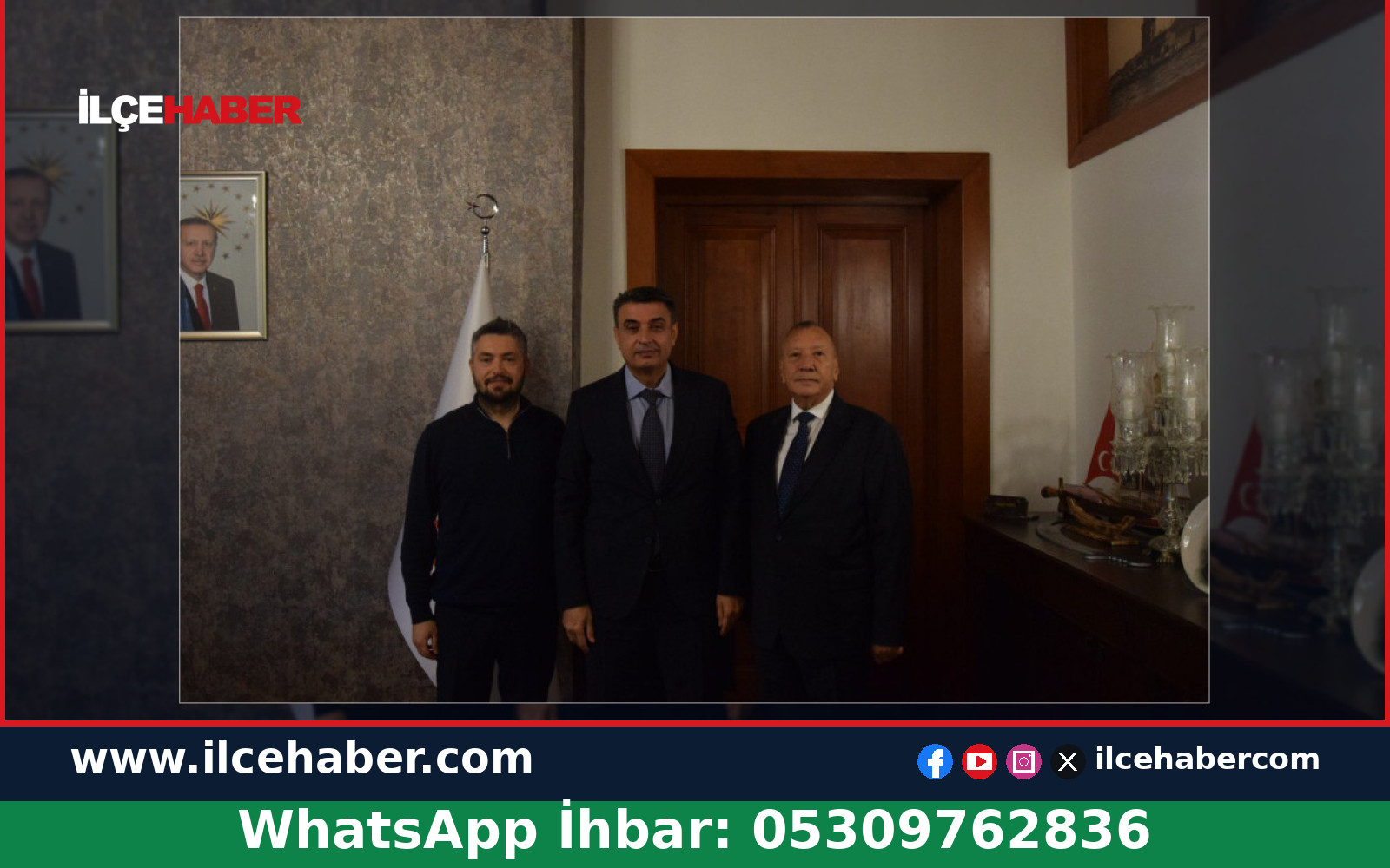 Kağıthane Kaymakamı Kara İş İnsanı Keten’i Ağırladı