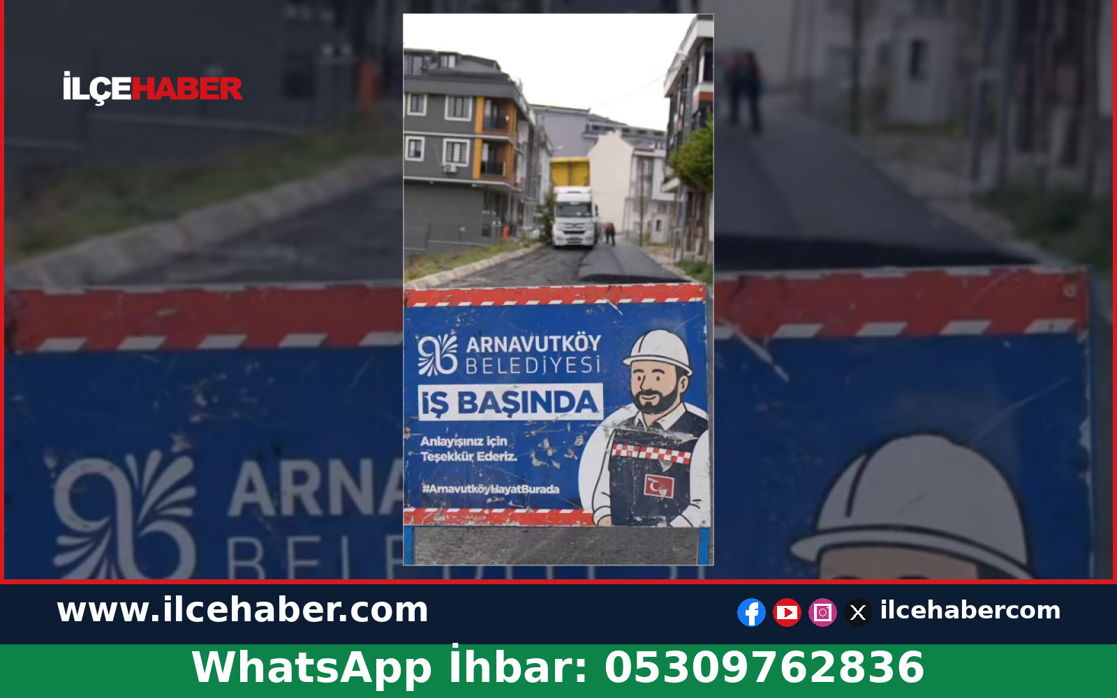 Arnavutköy Belediyesi Asfalt Çalışmalarını Sürdürüyor