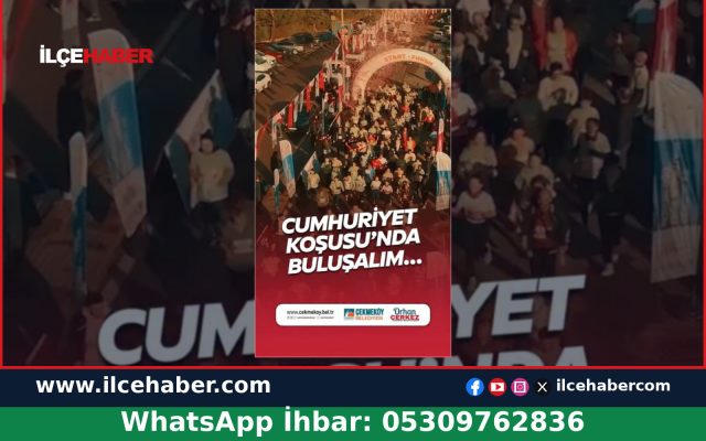 Cumhuriyetimizin 103. Yılında, Cumhuriyet İçin Koşuyoruz