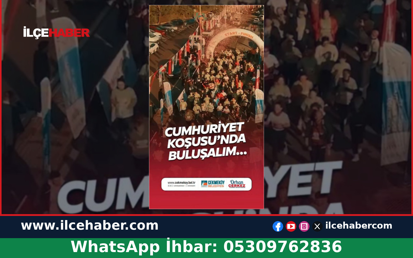 Cumhuriyetimizin 103. Yılında, Cumhuriyet İçin Koşuyoruz