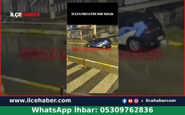 Sultanbeyli Battalgazi’de kafeye hırsız girdi